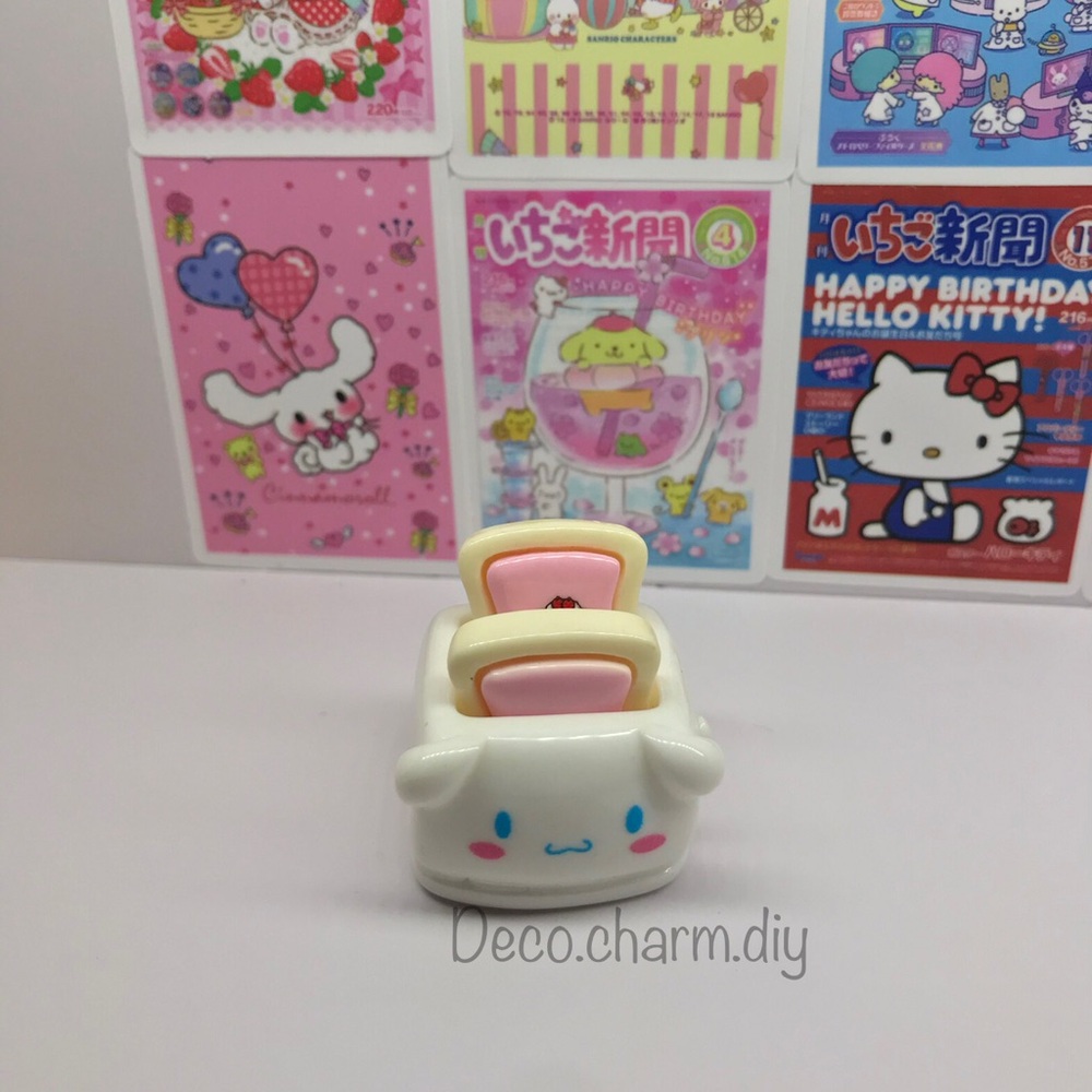Sanrio Kawaii Cinnamoroll Toaster Charm